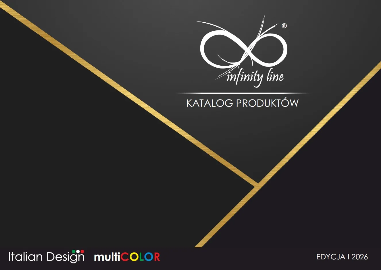 Okładka katalogu klamek Infinity Line