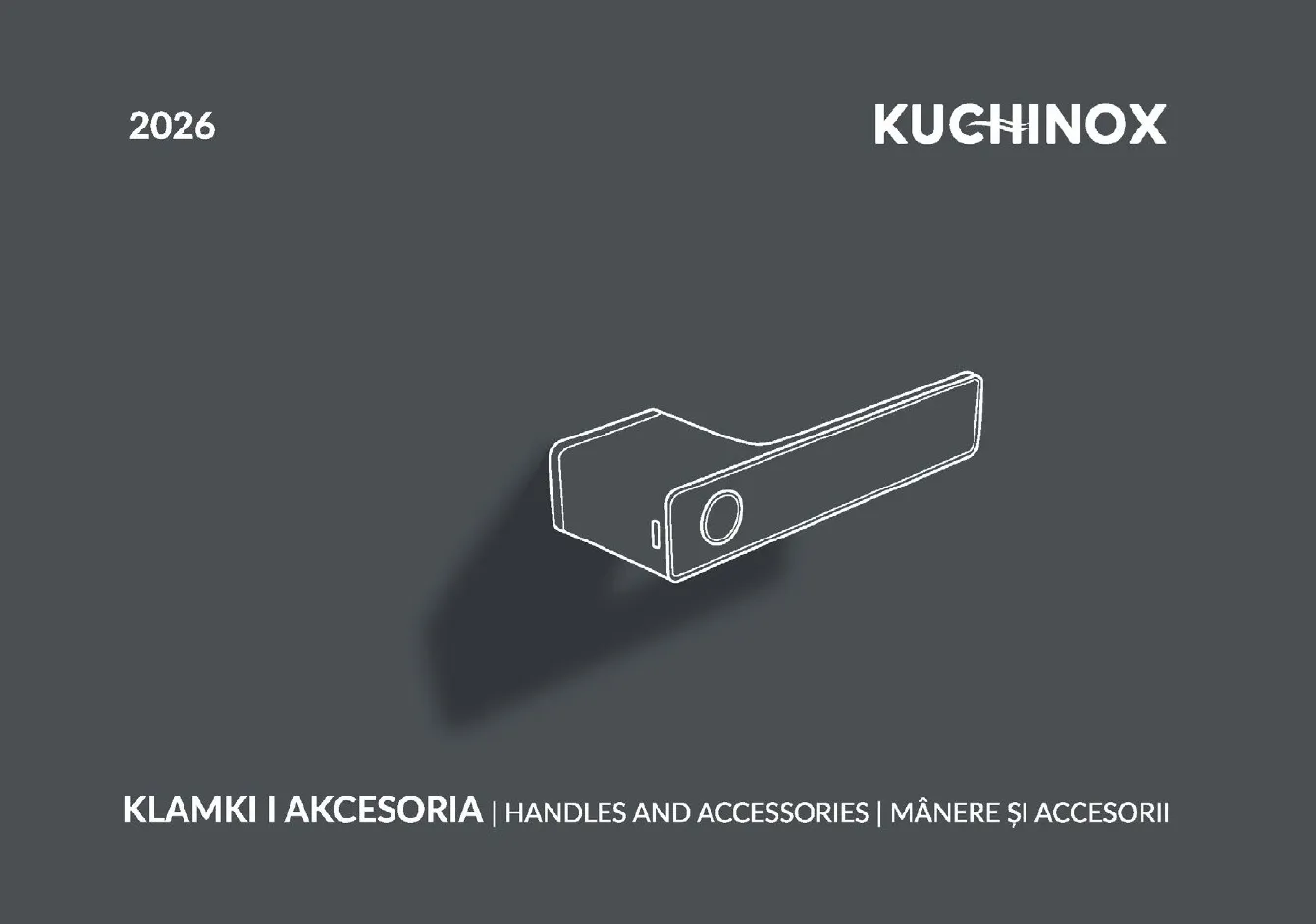 Okładka katalogu klamek KUCHINOX
