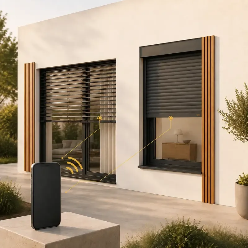 Automatyczne sterowanie roletami i żaluzjami w systemie Smart Home